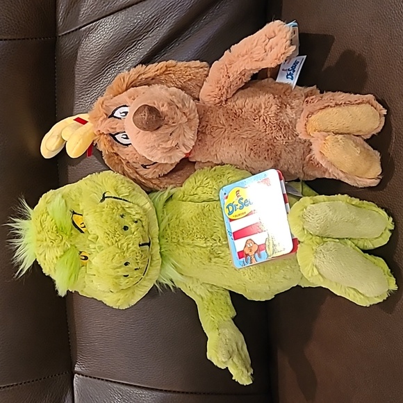 Dr Seuss by Aurora Grinch & Max 15" NWT - Picture 1 of 16